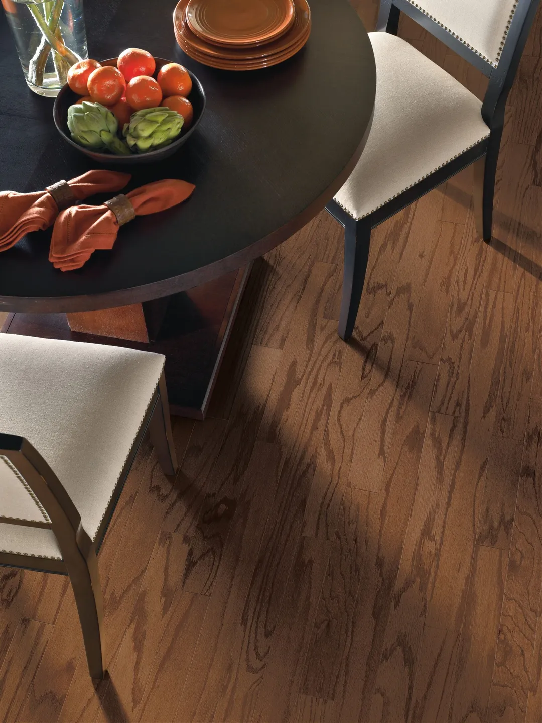 Bruce Turlington Lock and Fold Woodstock Oak 5-in W x 3/8-in T x 60-in Smooth/Traditional Engineered Hardwood Flooring (22-sq ft / Carton), photo 3 of 4
