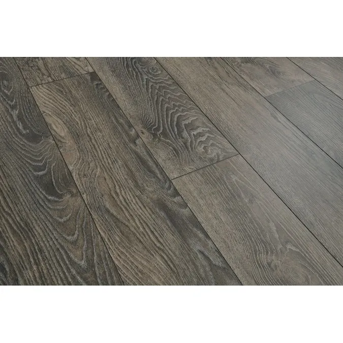 Bruce Enlightened Earth Rich Woodland 12-mm T x 8-in W x 48-in L Waterproof Wood Plank Laminate Flooring (15.94-sq ft / Carton), photo 4 of 6
