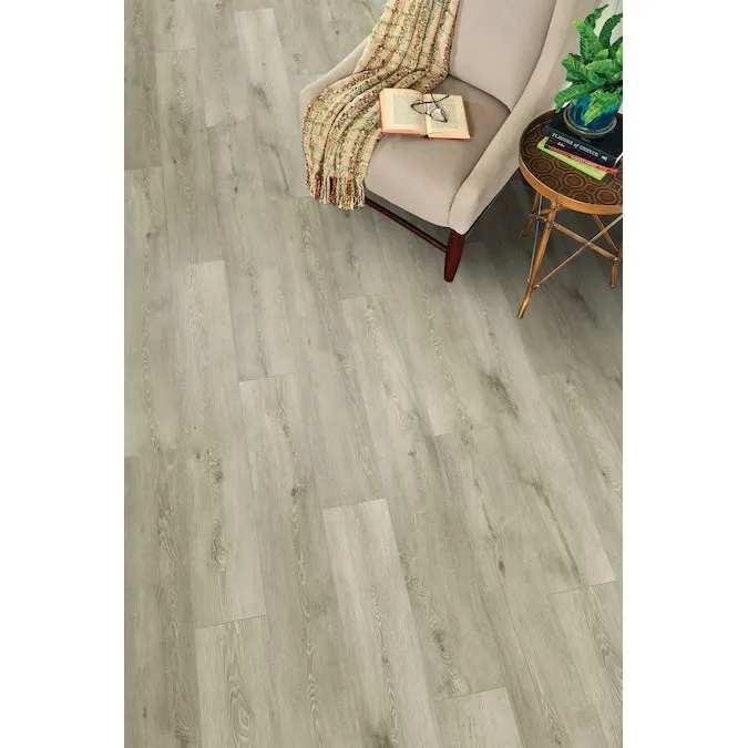 Bruce Enlightened Earth Coastal Interior 12-mm T x 8-in W x 48-in L Waterproof Wood Plank Laminate Flooring (15.94-sq ft / Carton), photo 3 of 6