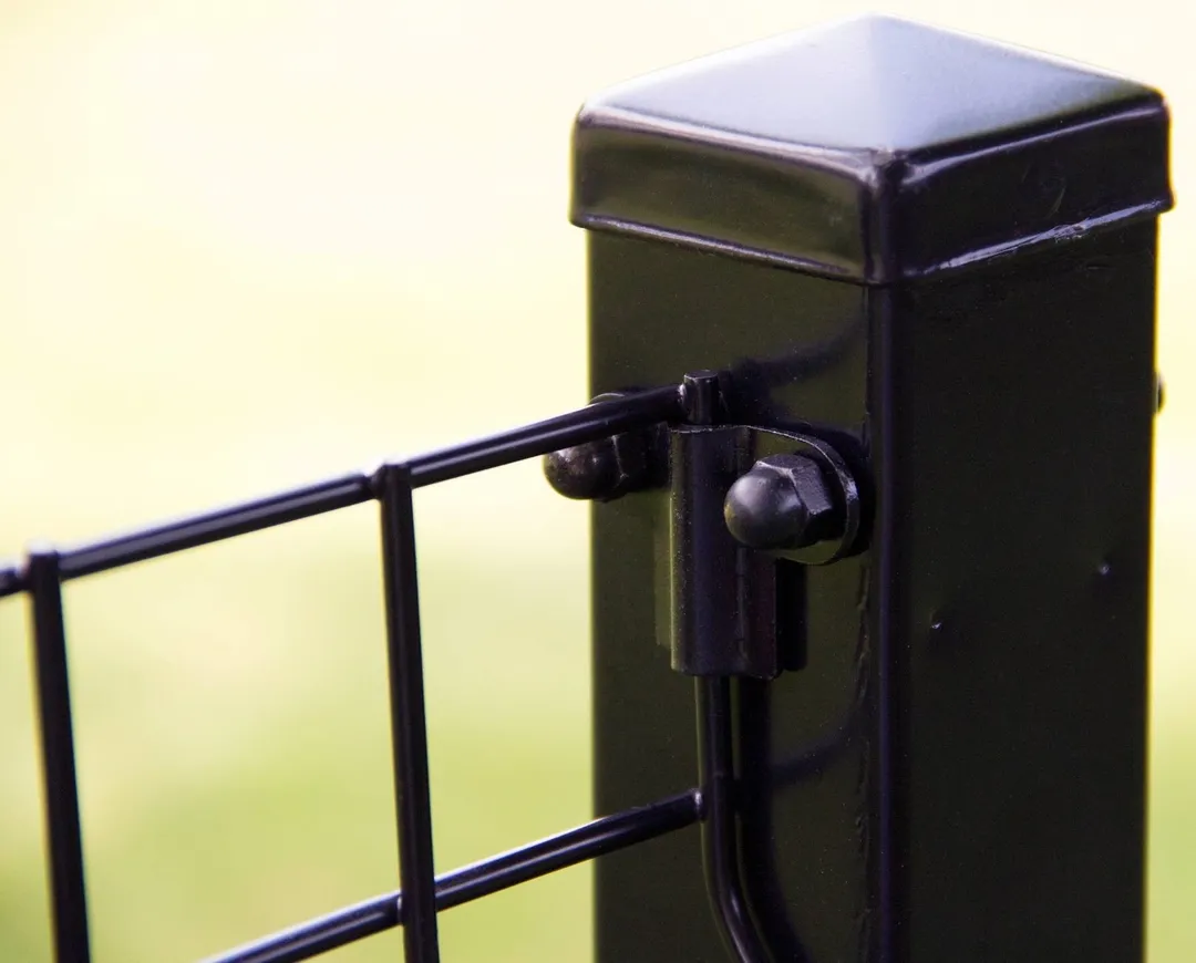 Ironcraft Accessory 3-in Black Powder Coated Metal Fence Mounting Bracket For Metal Fence, photo 5 of 6