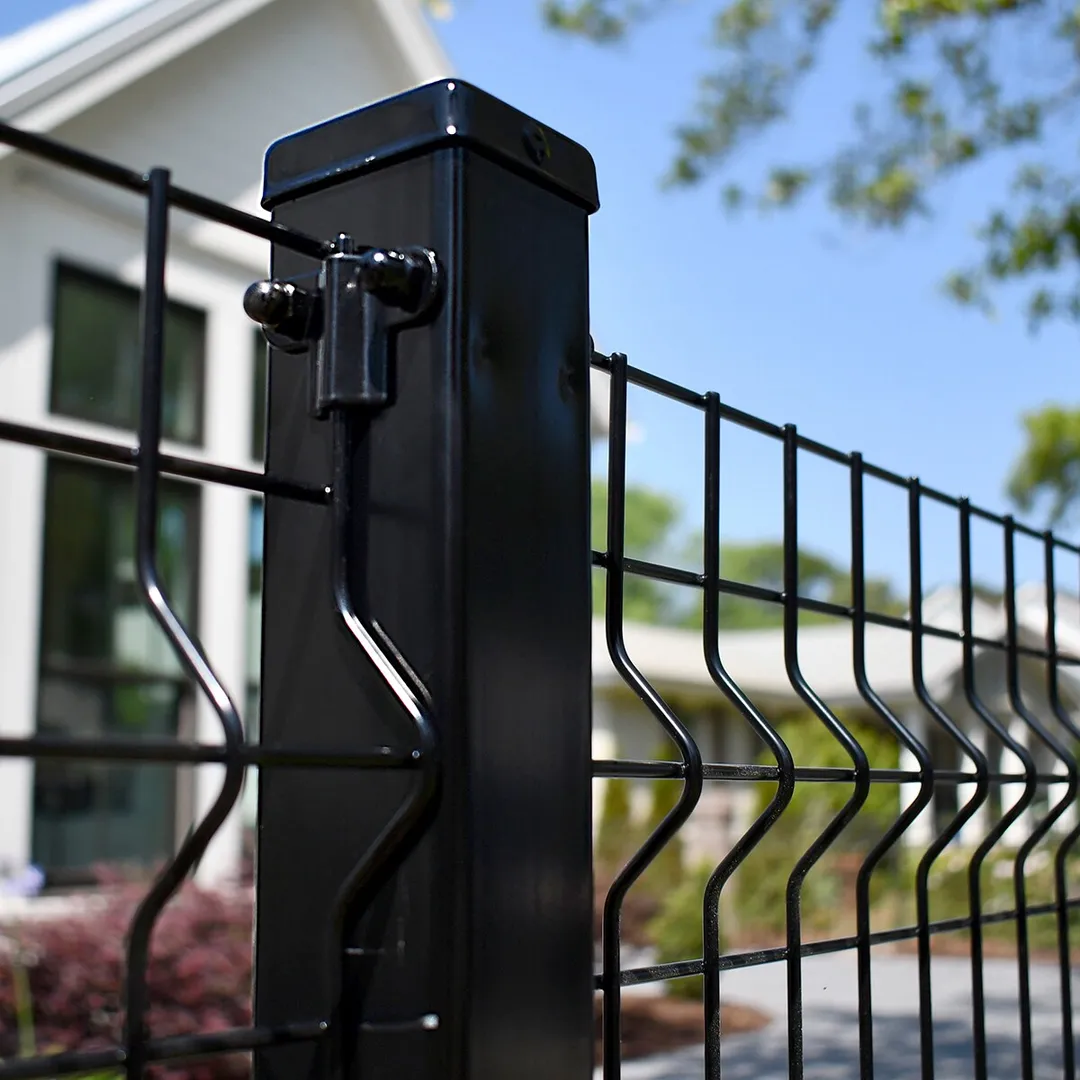 Ironcraft Accessory 3-in Black Powder Coated Metal Fence Mounting Bracket For Metal Fence, photo 2 of 6