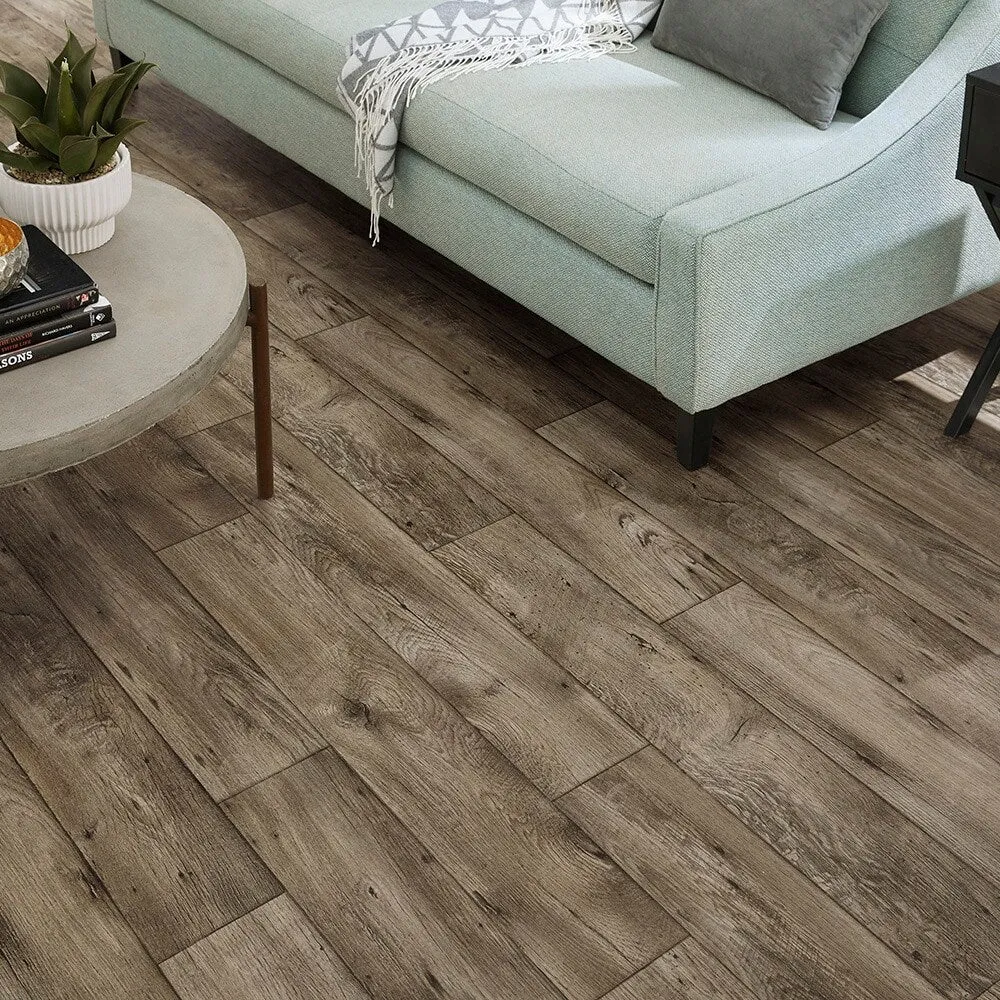 Style Selections 12-ft W Cut-to-Length Remington Oak Wood-Look Low-Gloss Sheet Vinyl Flooring, photo 3 of 5