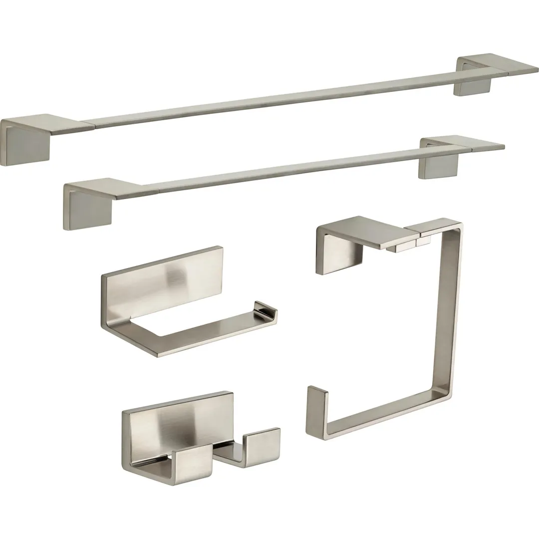 Delta Vero Double Towel Hook in Brilliance Stainless Steel, 1.7 in H x 4 in W x 2.3 in D, photo 2 of 7