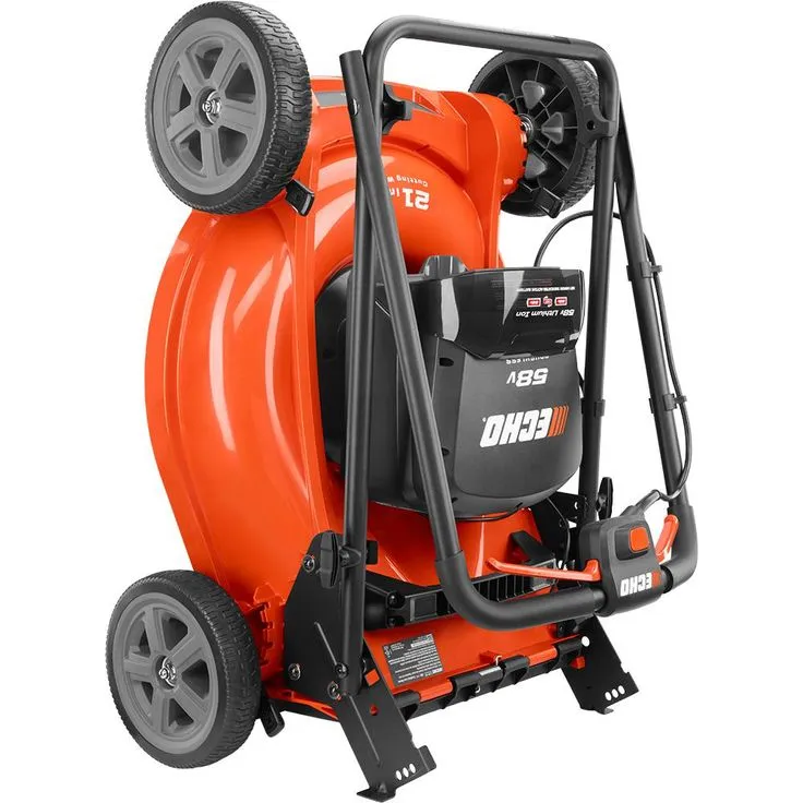 ECHO 21 in. 58-Volt Brushless Lithium-Ion Cordless Battery Walk Behind Push Lawn Mower - 4.0 Ah Battery/Charger Included, photo 6 of 11
