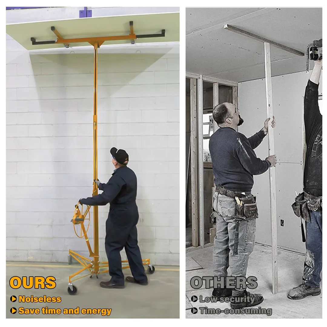 Maocao Hoom 13ft Drywall Lift 13-ft H x 53-in L x 53-in W Steel Drywall Lift, photo 10 of 12