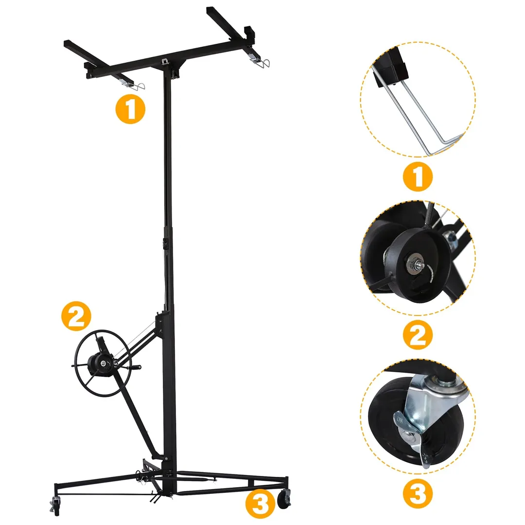 Maocao Hoom 13ft Drywall Lift 13-ft H x 53-in L x 53-in W Steel Drywall Lift, photo 4 of 11