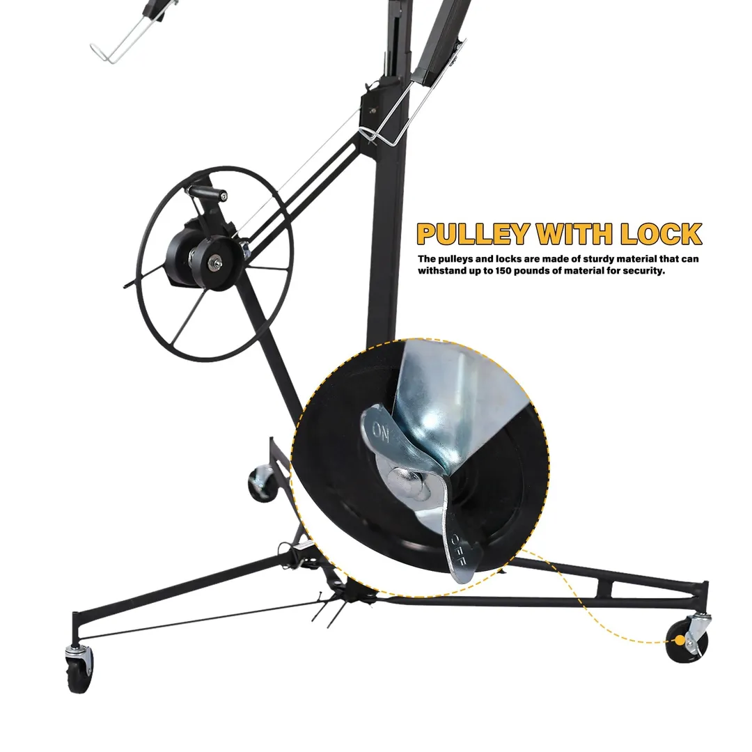 Maocao Hoom 13ft Drywall Lift 13-ft H x 53-in L x 53-in W Steel Drywall Lift, photo 6 of 11