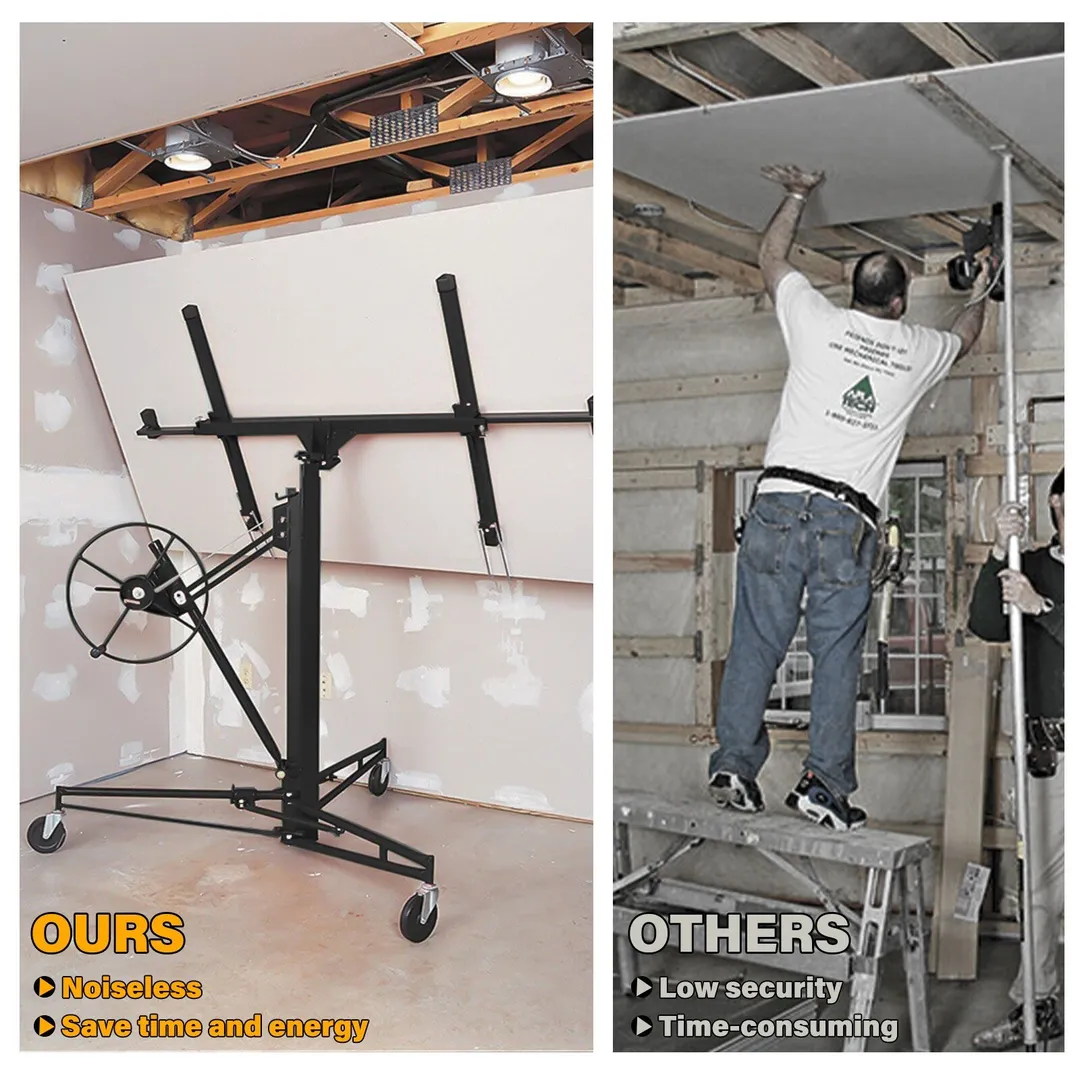 Maocao Hoom 13ft Drywall Lift 13-ft H x 53-in L x 53-in W Steel Drywall Lift, photo 8 of 11
