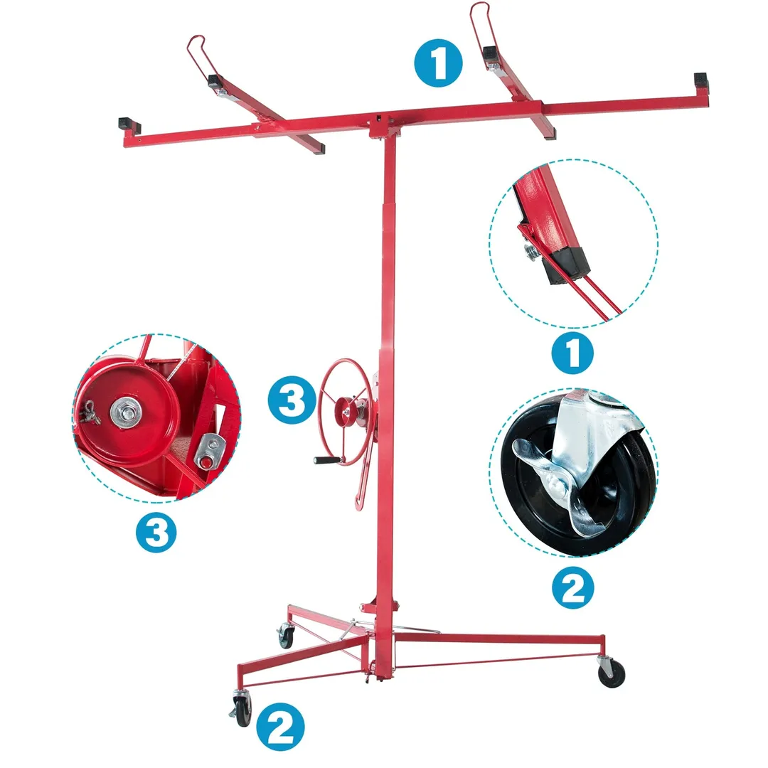 Maocao Hoom 11ft Drywall Lift 11-ft H x 115-in L x 61-in W Steel Drywall Lift, photo 4 of 11