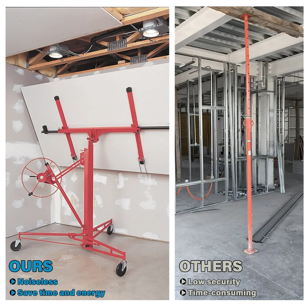 Maocao Hoom 11ft Drywall Lift 11-ft H x 115-in L x 61-in W Steel Drywall Lift, photo 8 of 11