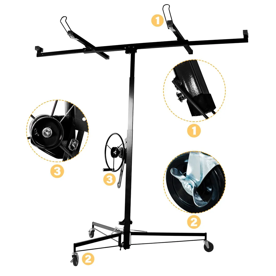 Maocao Hoom 11ft Drywall Lift 11-ft H x 116-in L x 35.56-in W Steel Drywall Lift, photo 4 of 10