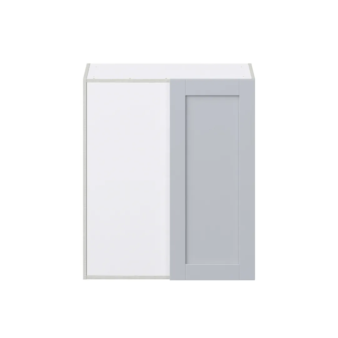 Hugo&Borg Charlesberg 30-in W x 35-in H x 14-in D Gray Blind Wall Fully Assembled Cabinet (Recessed Panel Shaker Door Style), photo 7 of 14