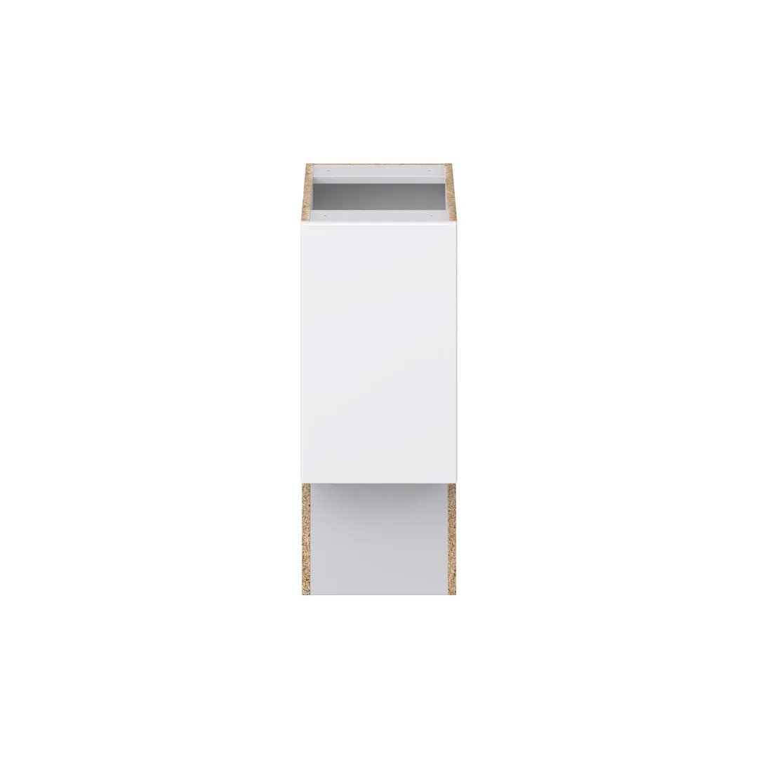 Hugo&Borg Lasalle 12-in W x 34.5-in H x 21-in D Bright White Slab Base Fully Assembled Cabinet (Flat Panel Slab Door Style), photo 7 of 13