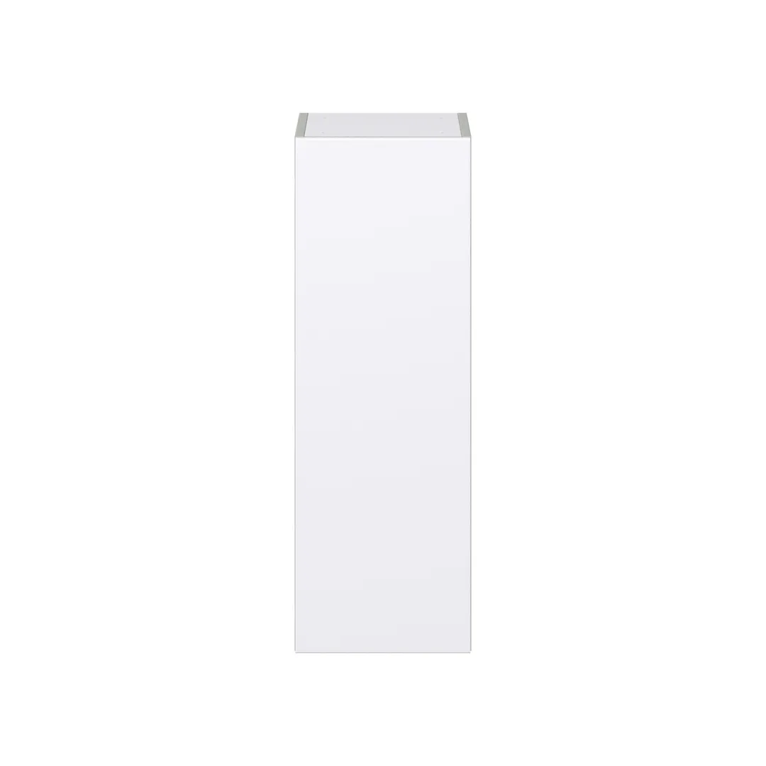 Hugo&Borg Lasalle 12-in W x 35-in H x 14-in D Bright White Slab Wall Fully Assembled Cabinet (Flat Panel Slab Door Style), photo 7 of 13
