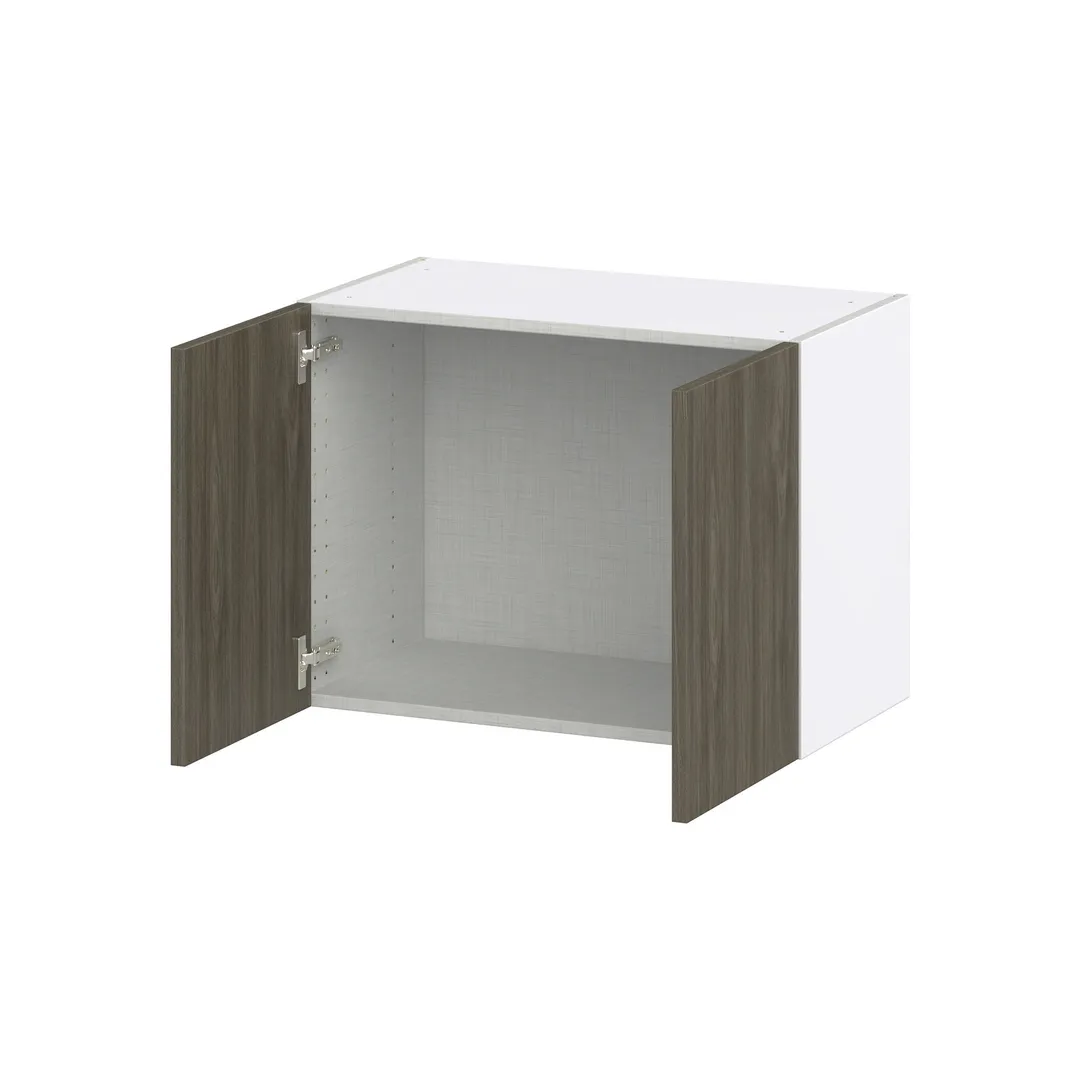Hugo&Borg Savane 27-in W x 20-in H x 14-in D Textmel Wall Fully Assembled Cabinet (Flat Panel Slab Door Style), photo 6 of 9