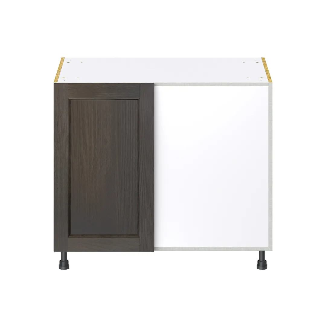 Hugo&Borg Montclaire 39-in W x 34.5-in H x 25-in D Wood Blind Corner Base Fully Assembled Cabinet (Recessed Panel Shaker Style), photo 7 of 11