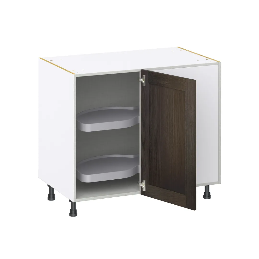 Hugo&Borg Montclaire 39-in W x 34.5-in H x 25-in D Wood Blind Corner Base Fully Assembled Cabinet (Recessed Panel Shaker Style), photo 6 of 11