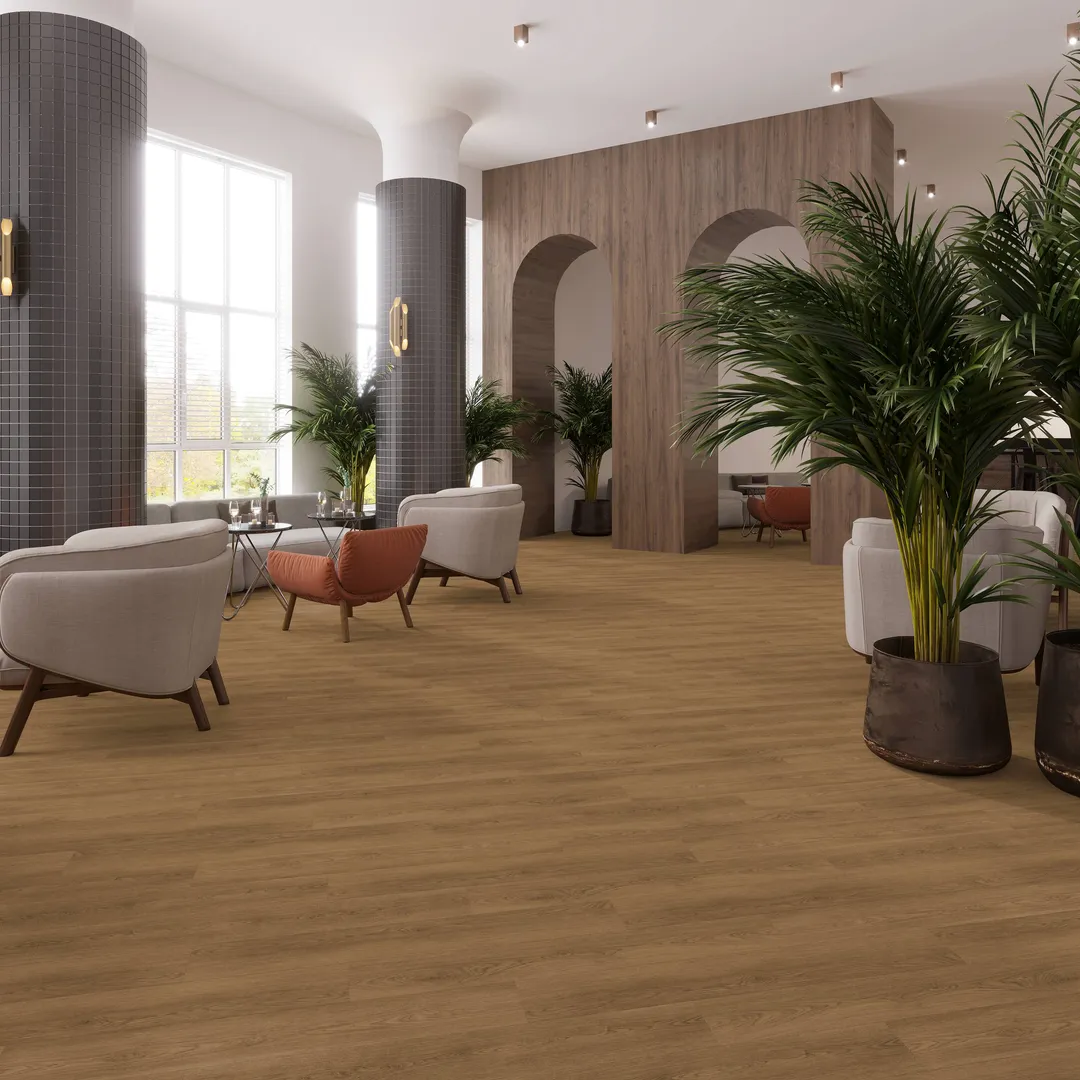 Lucida USA (Sample) GlueCore Pro Expresso Brown Wood Look 28-mil Waterproof Glue Down Luxury Vinyl Plank, photo 3 of 13