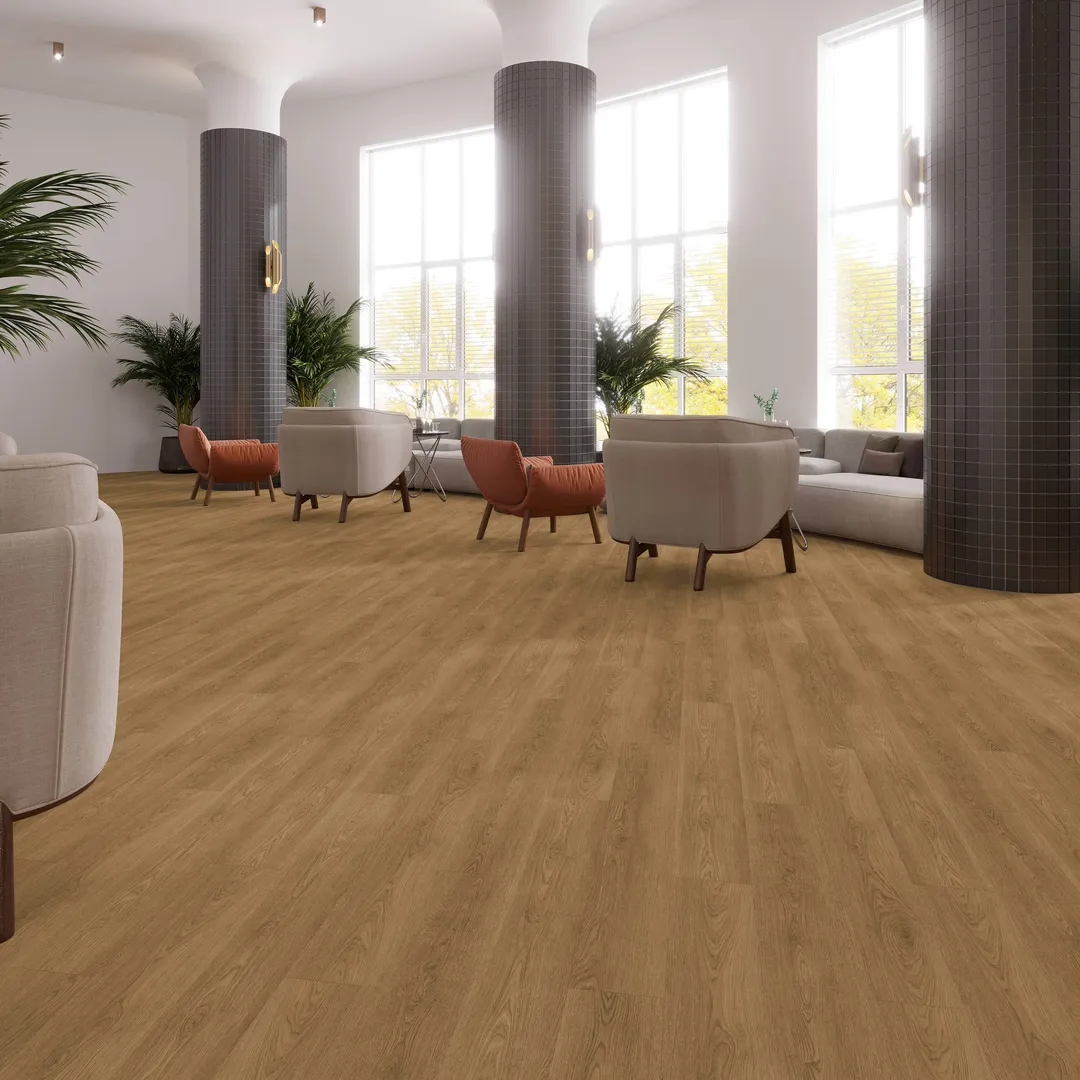 Lucida USA (Sample) GlueCore Pro Expresso Brown Wood Look 28-mil Waterproof Glue Down Luxury Vinyl Plank, photo 4 of 13