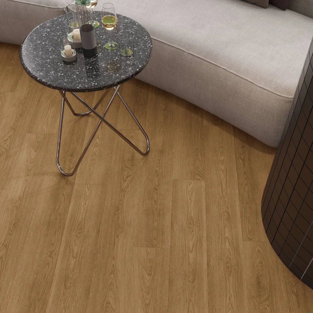 Lucida USA (Sample) GlueCore Pro Expresso Brown Wood Look 28-mil Waterproof Glue Down Luxury Vinyl Plank, photo 6 of 13