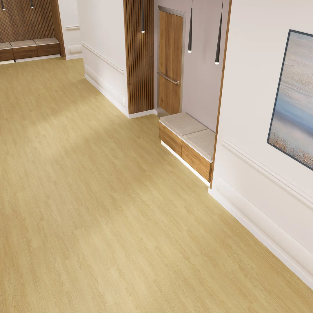 Lucida USA (Sample) GlueCore Pro Nacre Brown Wood Look 28-mil Waterproof Glue Down Luxury Vinyl Plank, photo 5 of 13