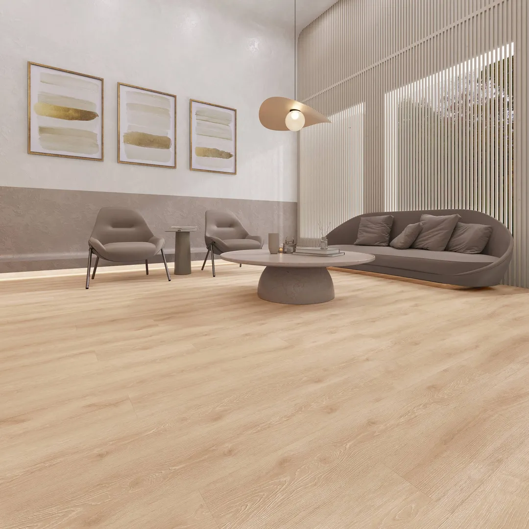Lucida USA (Sample) GlueCore Pro Perla Brown Wood Look 28-mil Waterproof Glue Down Luxury Vinyl Plank, photo 4 of 13
