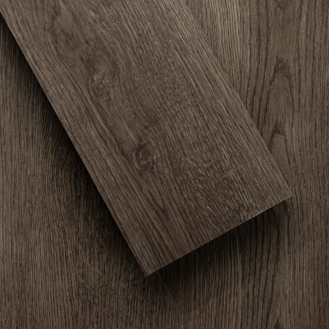 Lucida USA (Sample) GlueCore Pro Chino Brown Wood Look 28-mil Waterproof Glue Down Luxury Vinyl Plank, photo 11 of 13