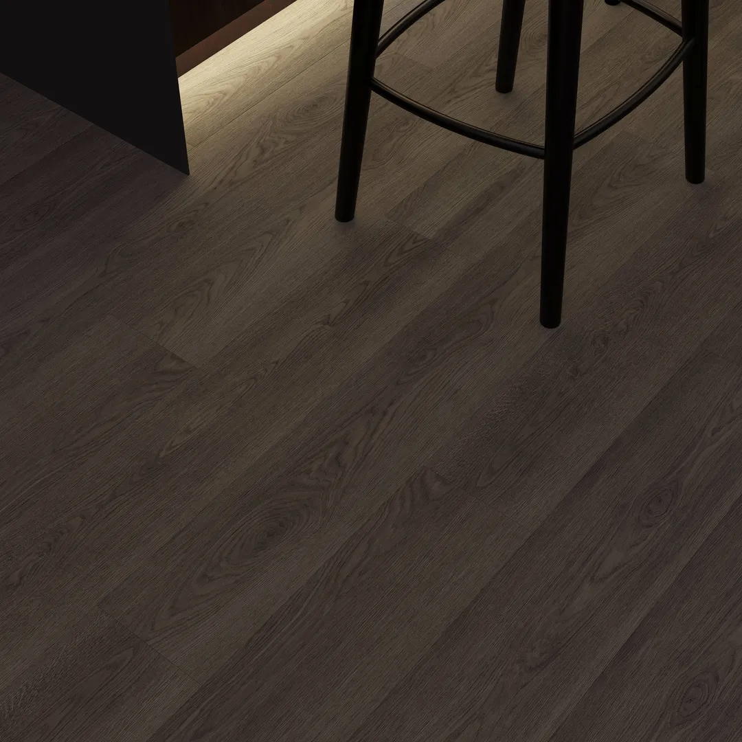 Lucida USA (Sample) GlueCore Pro Chino Brown Wood Look 28-mil Waterproof Glue Down Luxury Vinyl Plank, photo 6 of 13