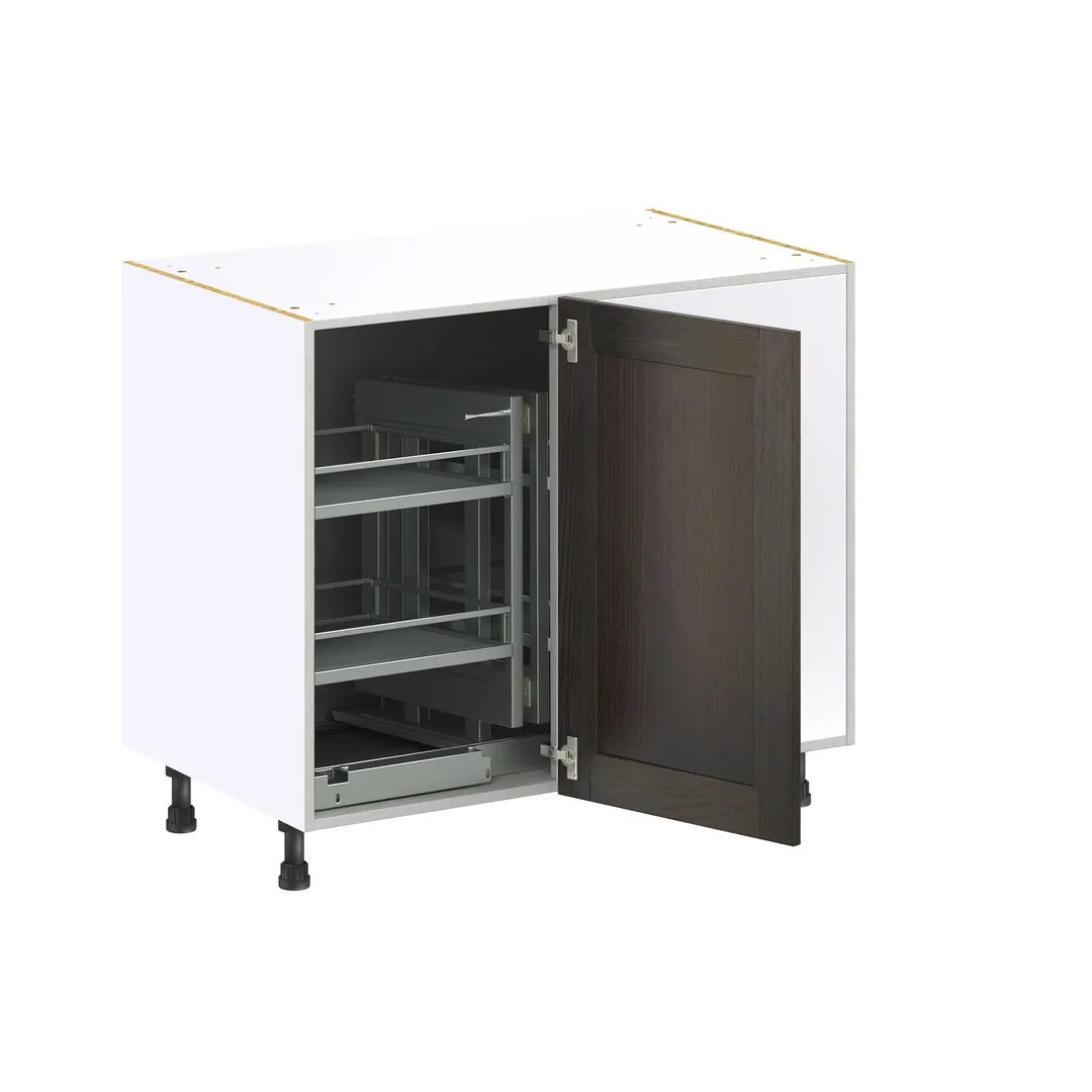 Hugo&Borg Montclaire 39-in W x 34.5-in H x 25-in D Wood Blind Corner Base Fully Assembled Cabinet (Recessed Panel Shaker Style), photo 6 of 11