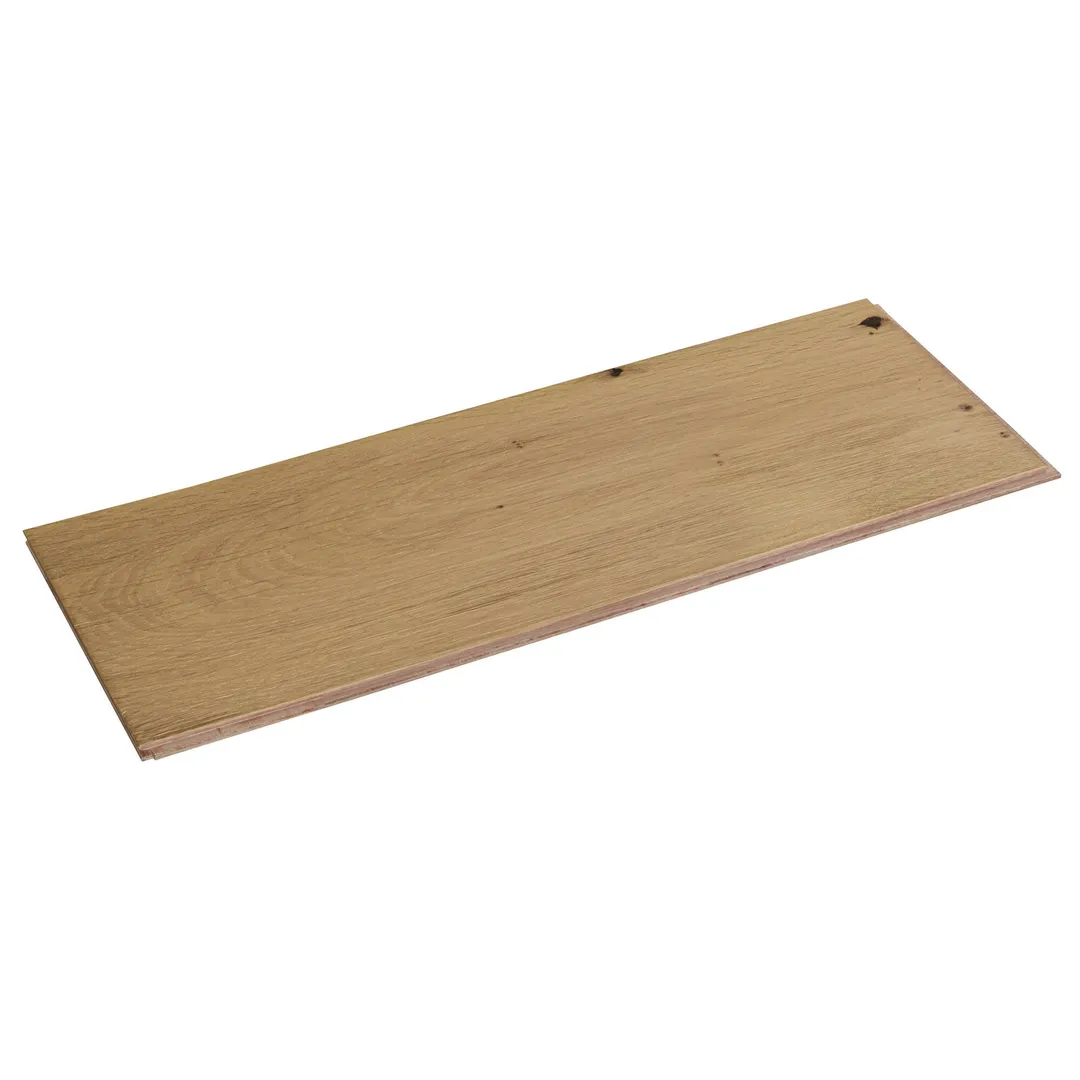 Element Flooring Stoneboro Moultrie European White Oak 7-1/2-in W x 3/8-in T x Varying Length Wirebrushed Engineered Hardwood Flooring (39.06-sq ft / Carton), photo 6 of 6