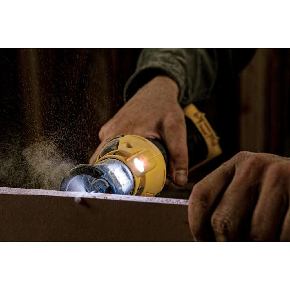 DEWALT 20-Volt MAX XR Lithium-Ion Cordless Drywall Screwgun/Cut-out Tool Combo Kit (2-Tool) with (2) Batteries 2Ah and Charger, photo 9 of 10