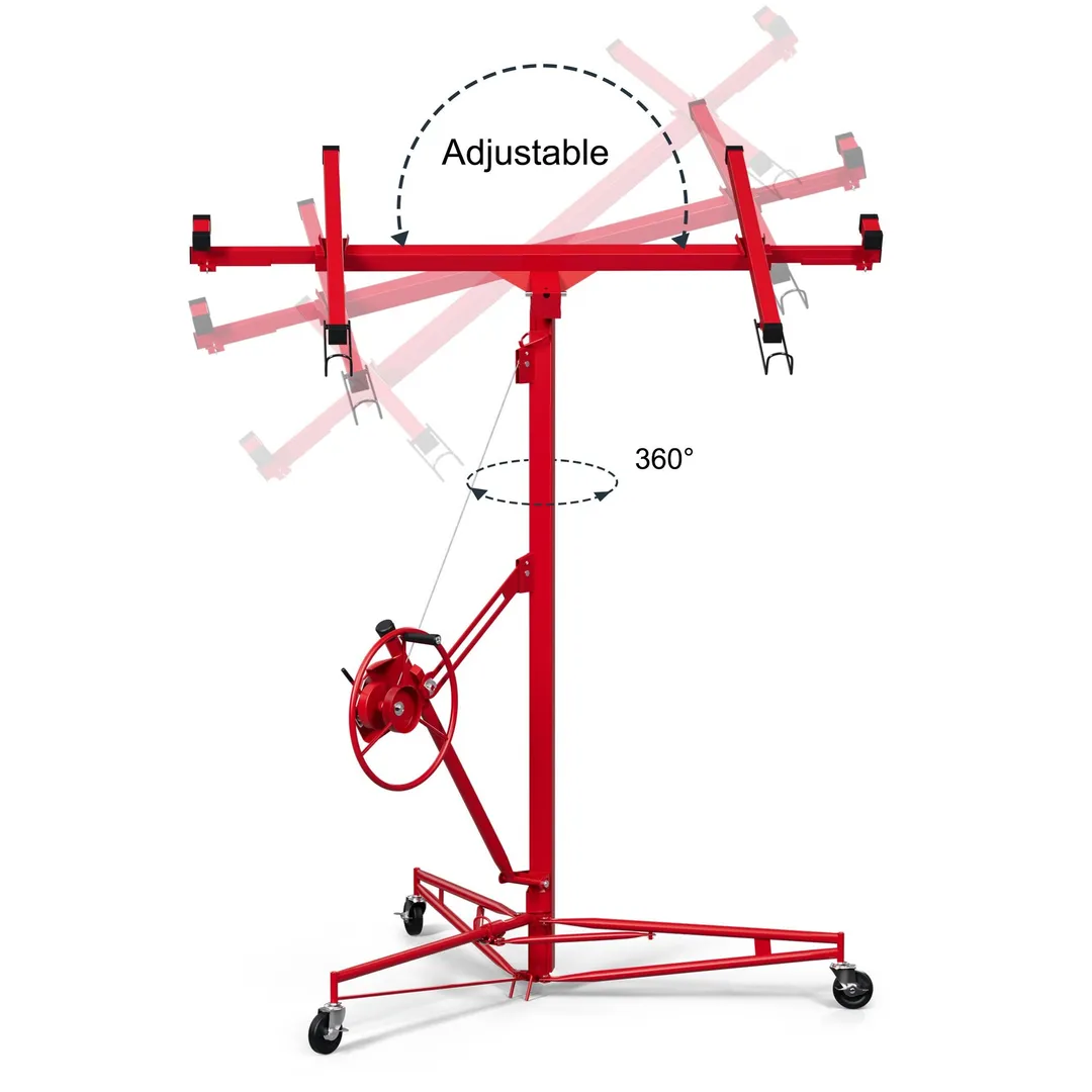 Siavonce 11ft Drywall Lift 48.81-in L x 35.82-in W Steel Drywall Lift, photo 2 of 10