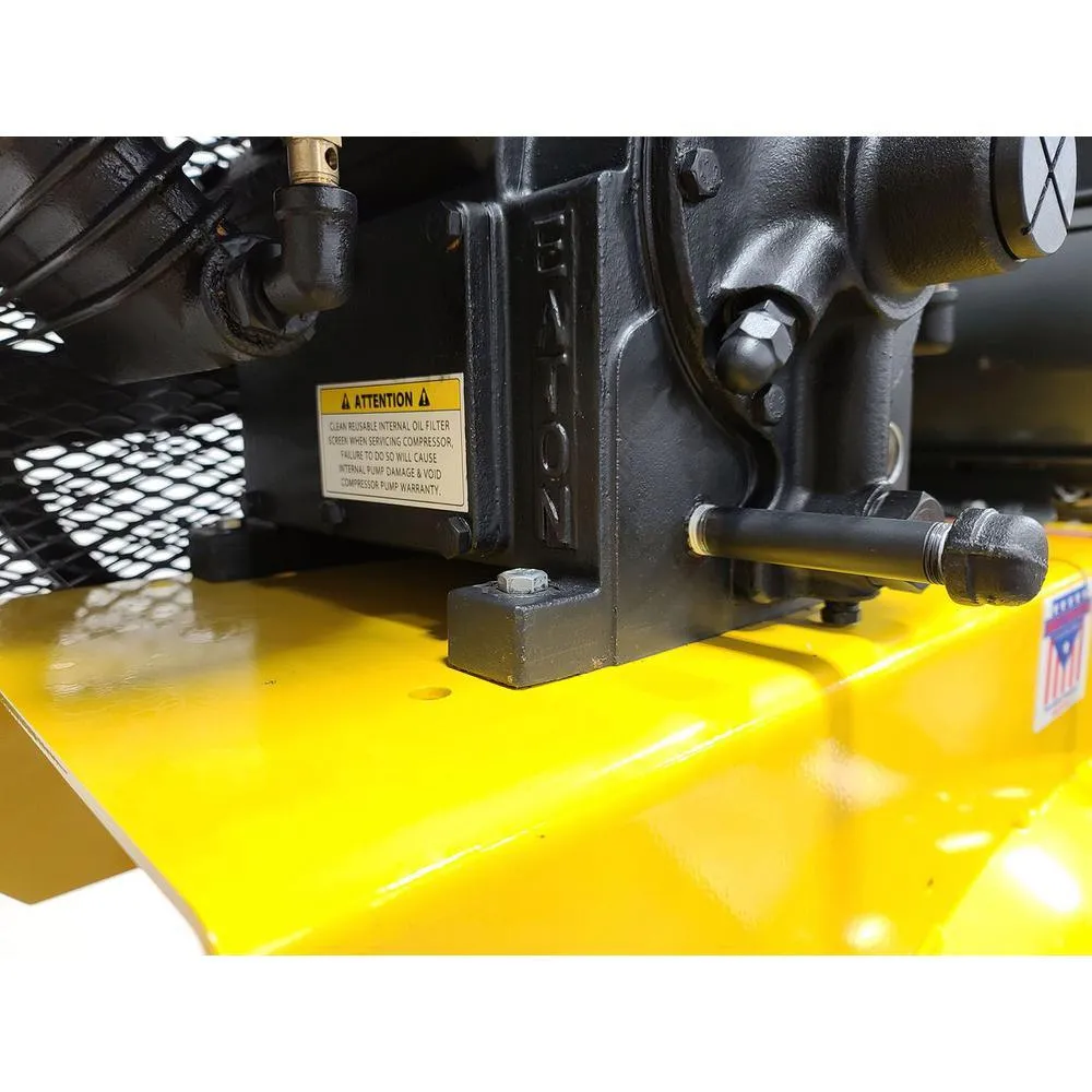 EMAX Industrial Series 80 Gal. 10 HP 1-Phase Electric Air Compressor with pressure lubricated pump, photo 7 of 10