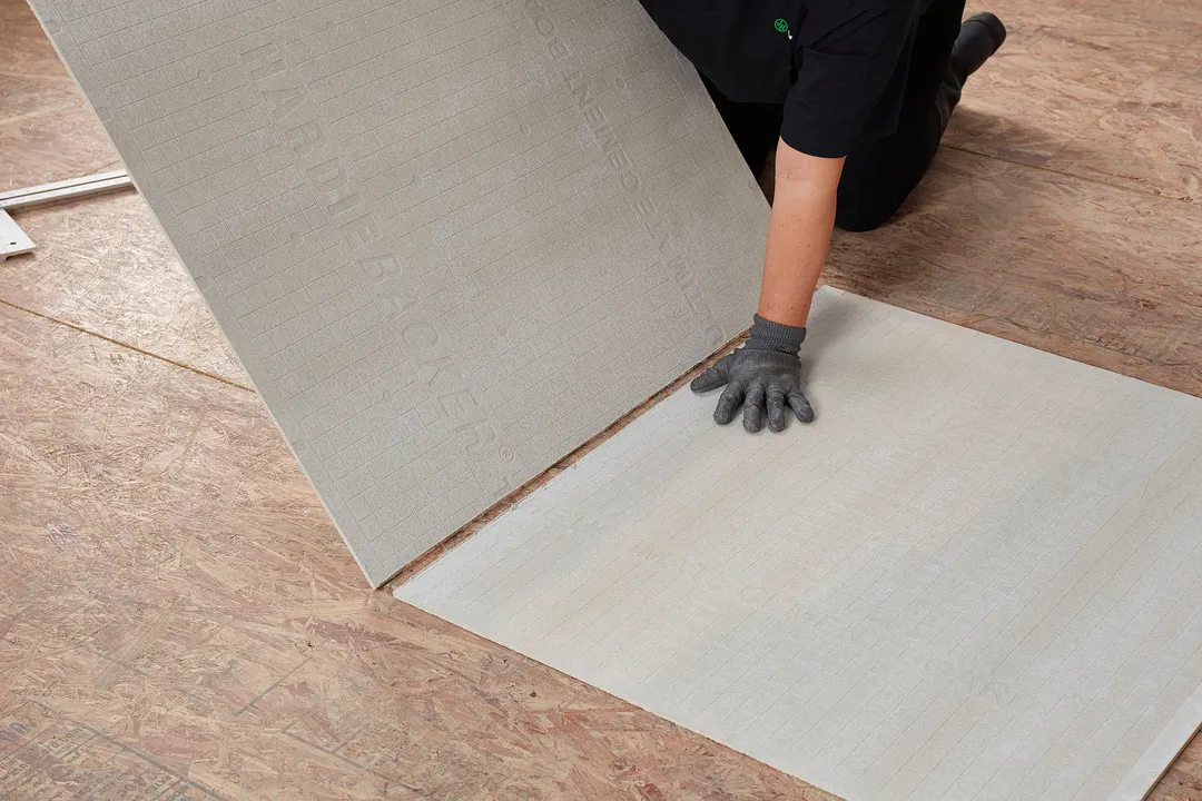 James Hardie 0.25-in x 48-in x 96-in HardieBacker Fiber Cement Backer Board, photo 12 of 16