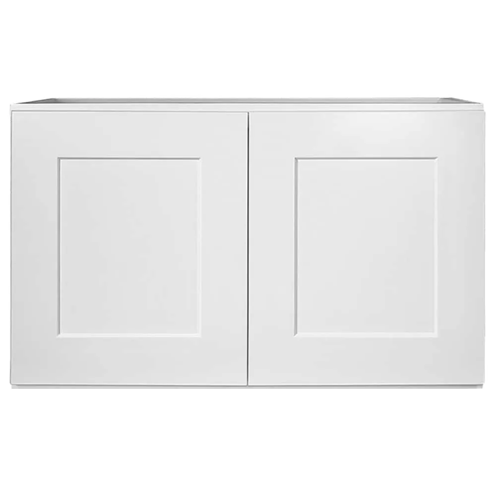 Design House Brookings 30-in W x 18-in H x 12-in D White Maple Wall Ready To Assemble Plywood Cabinet (Recessed Panel Shaker Door Style), photo 8 of 20