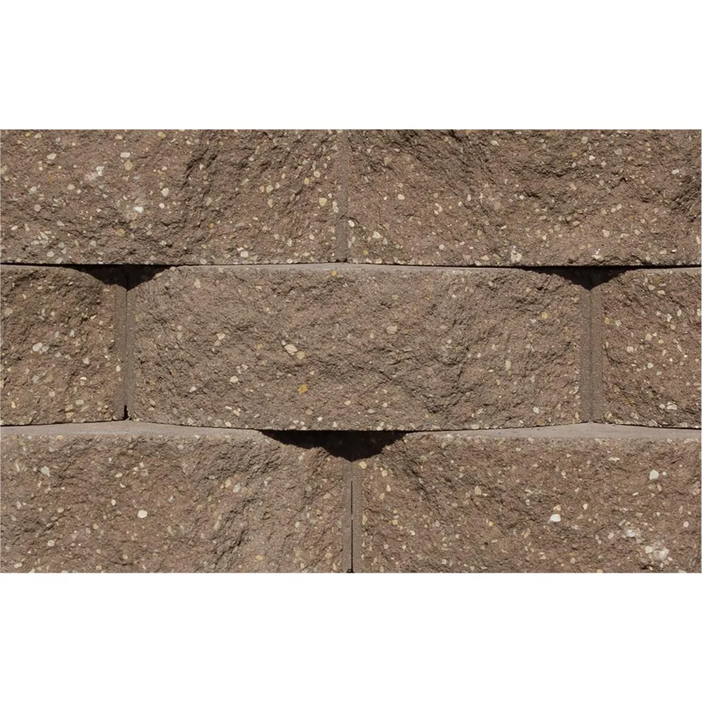 Rockwood Retaining Walls Cottage Stone 4 in. H x 12 in. W x 8.5 in. D Gray Concrete Garden Wall Block (96-Pieces/31.68 sq. ft./Pack), photo 5 of 5