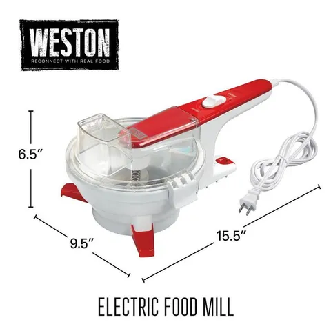 7-Cup 2-Speed White Food Processor Mill