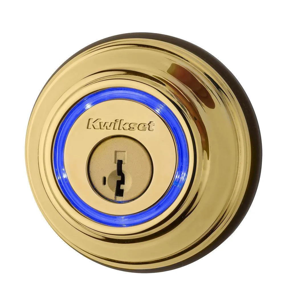 Kwikset Kevo 2nd Gen Satin Nickel Single Cylinder Touch-to-Open Bluetooth Smart Lock Deadbolt Works with Many Smart Devices, photo 9 of 10