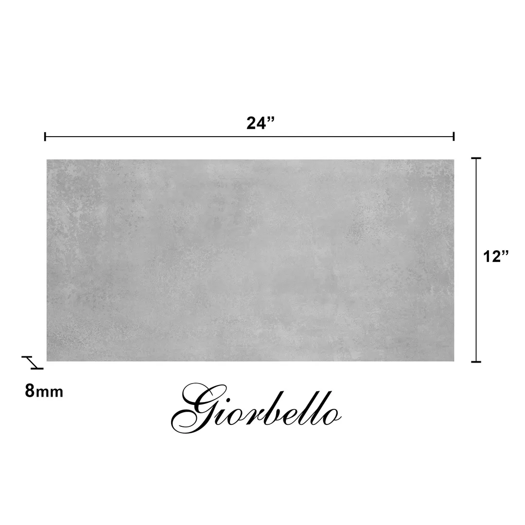 Giorbello Melange Gray 12-in x 24-in Matte Porcelain Stone Look Floor and Wall Tile (16-sq. ft/ Carton), photo 7 of 7