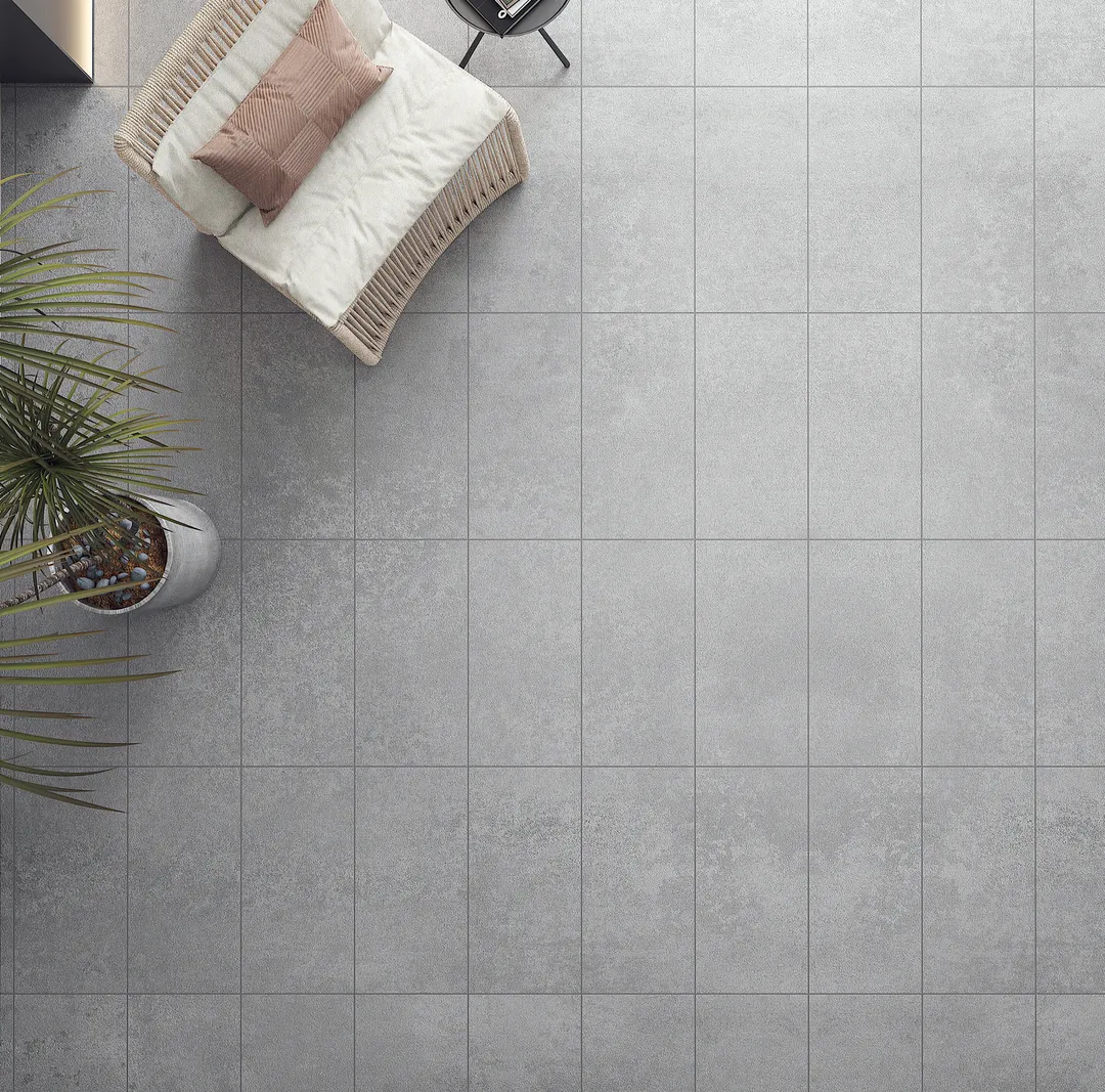 Giorbello Melange Gray 12-in x 24-in Matte Porcelain Stone Look Floor and Wall Tile (16-sq. ft/ Carton), photo 5 of 7