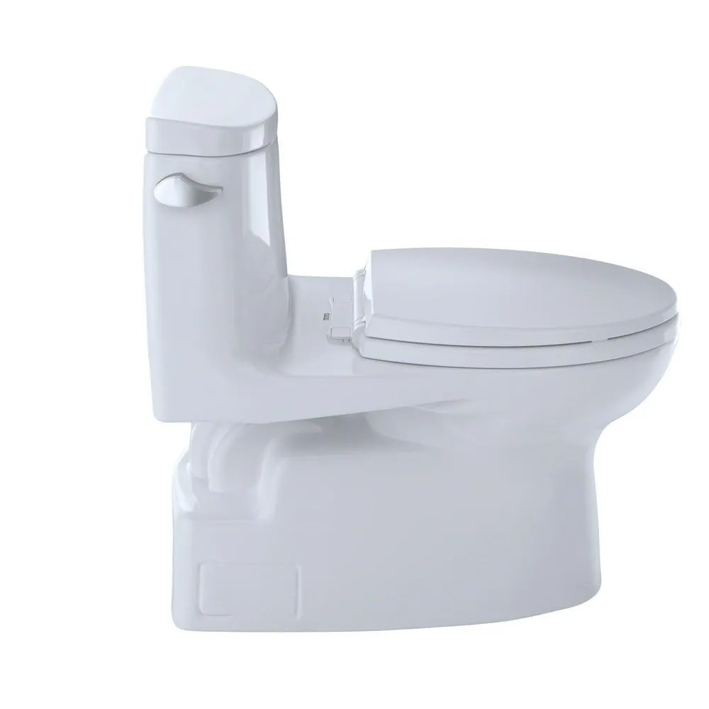 TOTO Carlyle II 1-Piece 1.28 GPF Single Flush Elongated Skirted Toilet with CeFiONtect in Sedona Beige, photo 6 of 15
