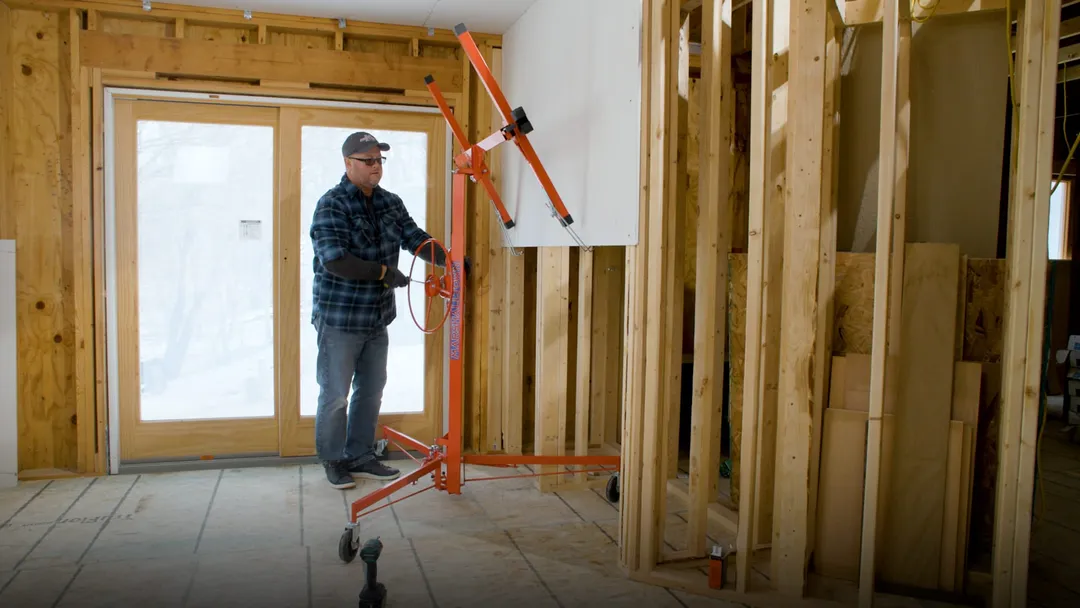 Marshalltown 11-ft H x 51-in L x 21.25-in W Steel Drywall Lift, photo 5 of 7