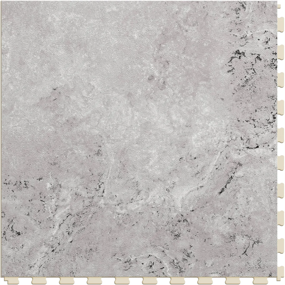 Perfection Floor Tile Travertine Collection 0.05-mil 20-in W x 20-in L Interlocking Vinyl Tile, photo 4 of 7