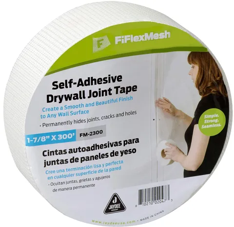 Fiberglass Mesh Construction 2 in × 300 ft Mesh Construction Self-adhesive Drywall Joint Tape 3-Pack