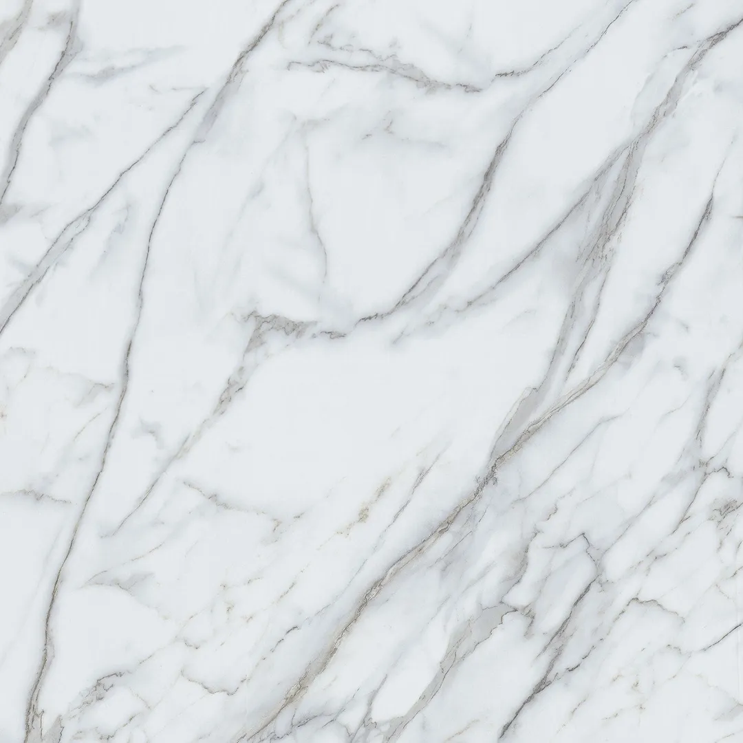 Lucida USA Calacatta White Marble Look 22-mil x 12-in W x 24-in L Waterproof Interlocking Luxury Vinyl Tile Flooring (16-sq ft/ Carton), photo 6 of 7