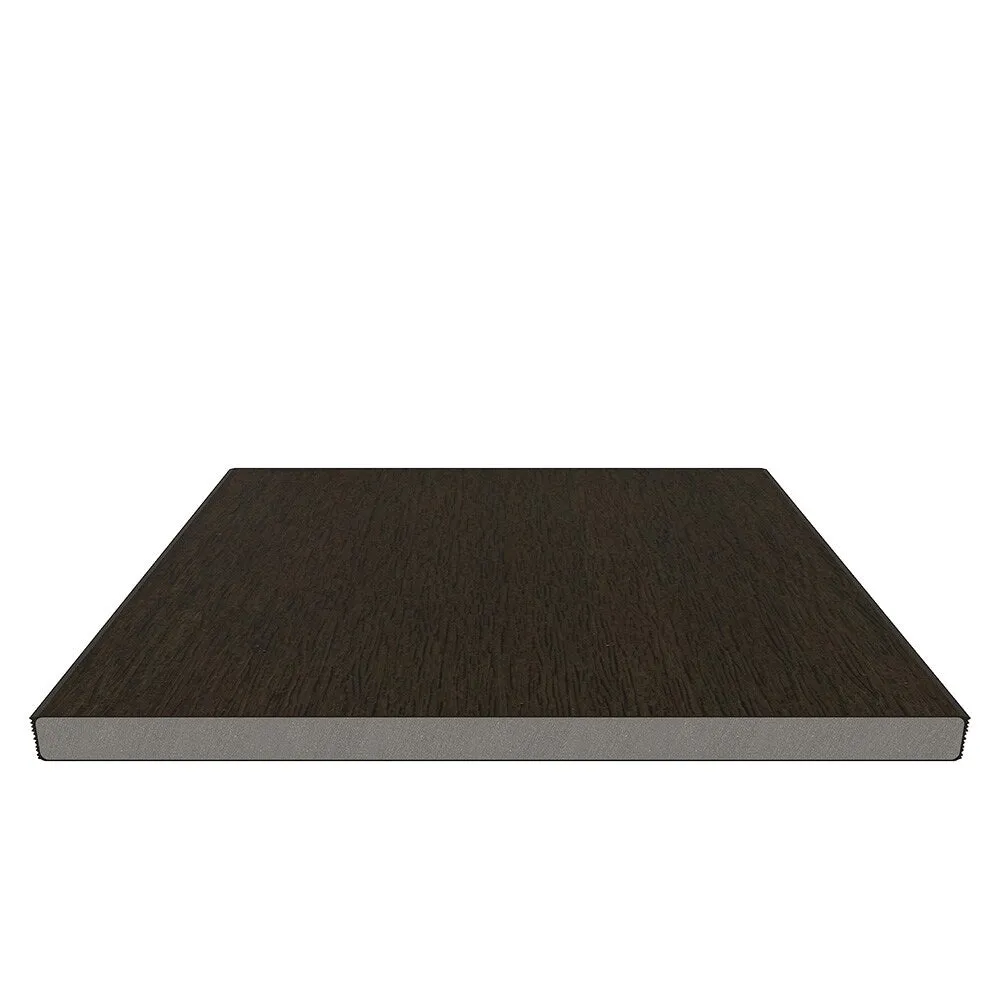 NewTechWood Fascia Board 1-in x 11-in x 6-ft Composite Spanish Walnut Fascia Deck Board (Actual Size: 0.6-in x 11-in), photo 4 of 7