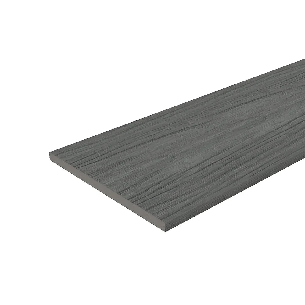 NewTechWood Fascia Board 1-in x 11-in x 6-ft Composite Westminster Gray Fascia Deck Board (Actual Size: 0.6-in x 11-in), photo 2 of 6