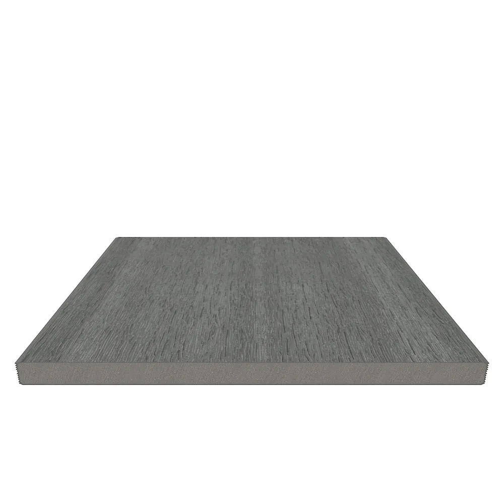 NewTechWood Fascia Board 1-in x 11-in x 6-ft Composite Westminster Gray Fascia Deck Board (Actual Size: 0.6-in x 11-in), photo 3 of 6