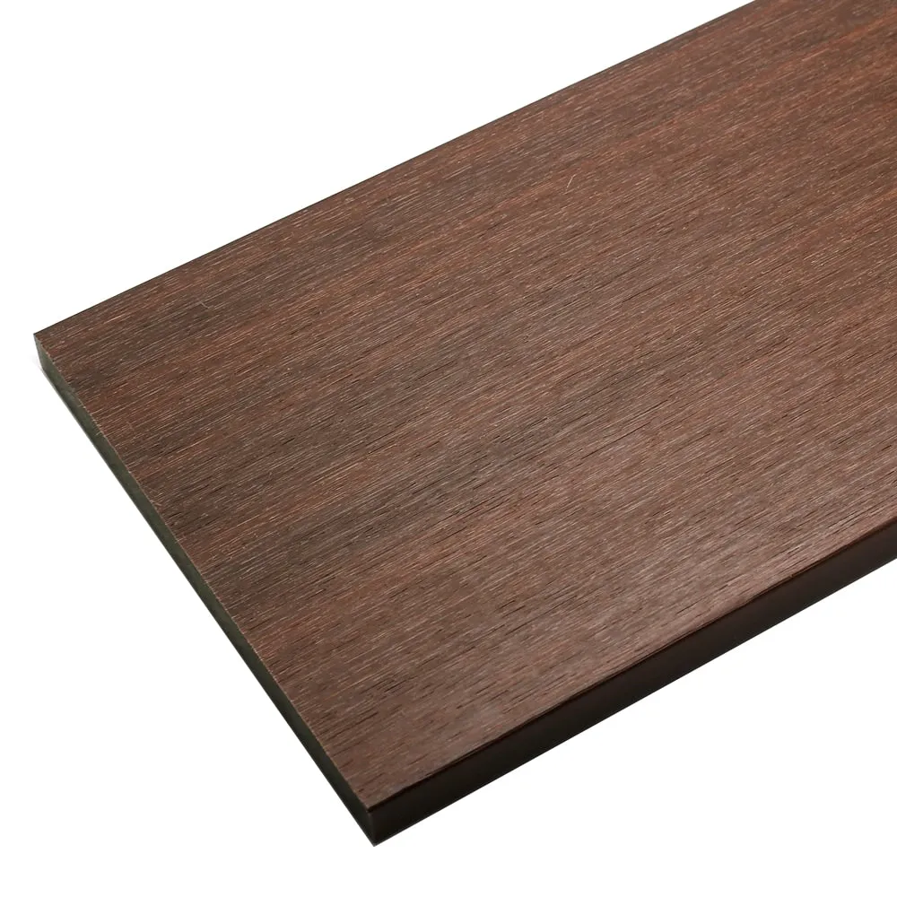 NewTechWood Fascia Board 1-in x 11-in x 6-ft Composite Brazilian Ipe Fascia Deck Board (Actual Size: 0.6-in x 11-in), photo 3 of 6