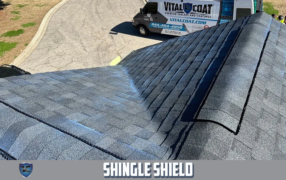 Vital Coat Shingle Shield Roof Life Extender, 1-Gallon Clear Waterproof Roof Sealant, photo 5 of 6